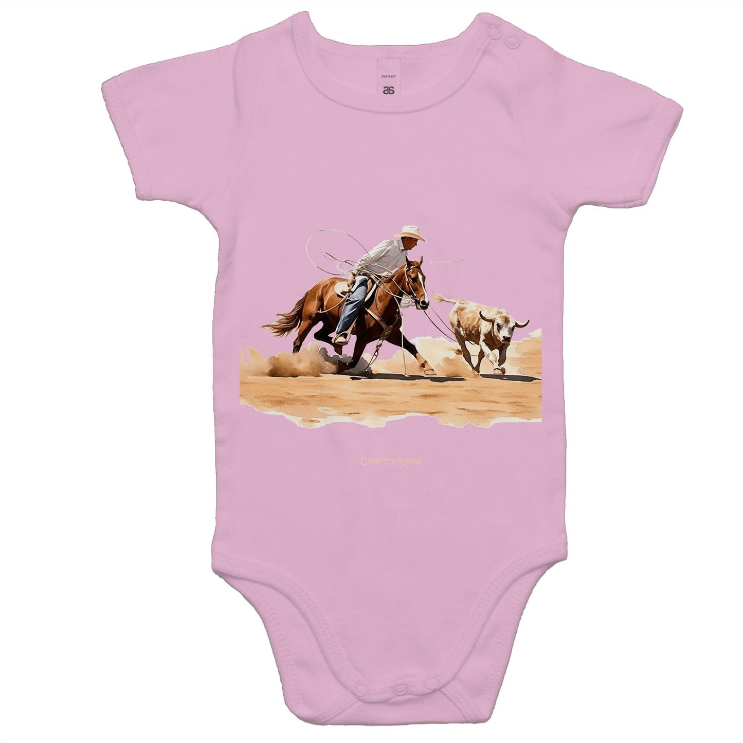 Roping Calves - Baby Onesie