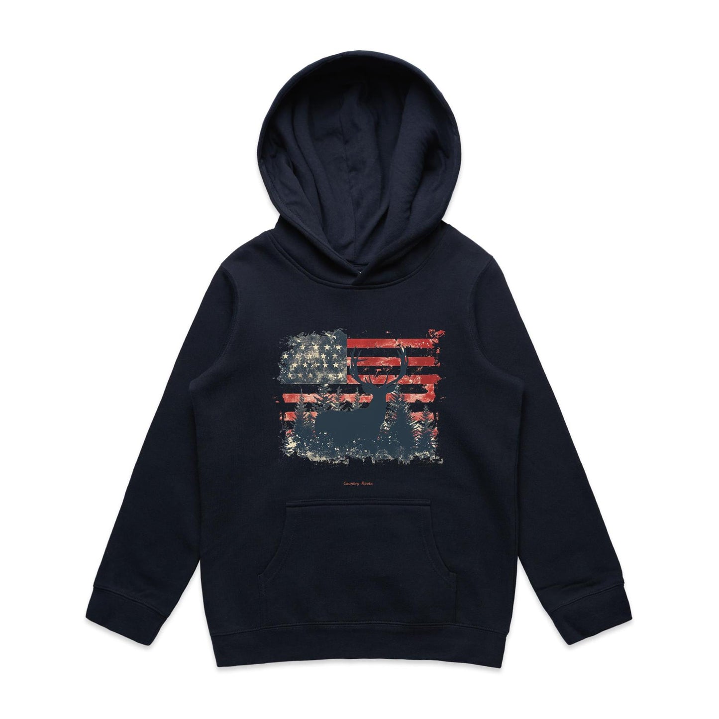 'American Deer' - Youth Hood