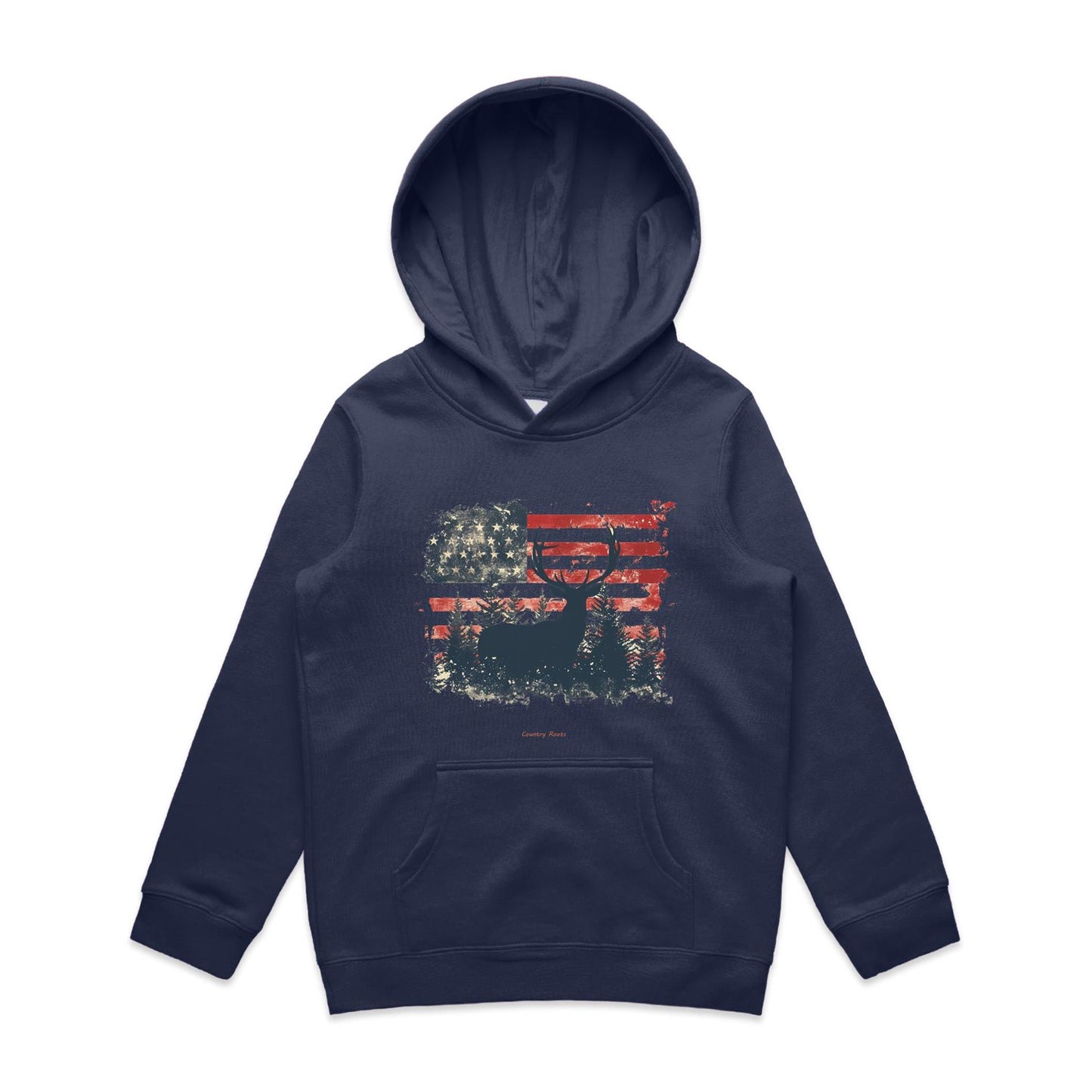 'American Deer' - Youth Hood