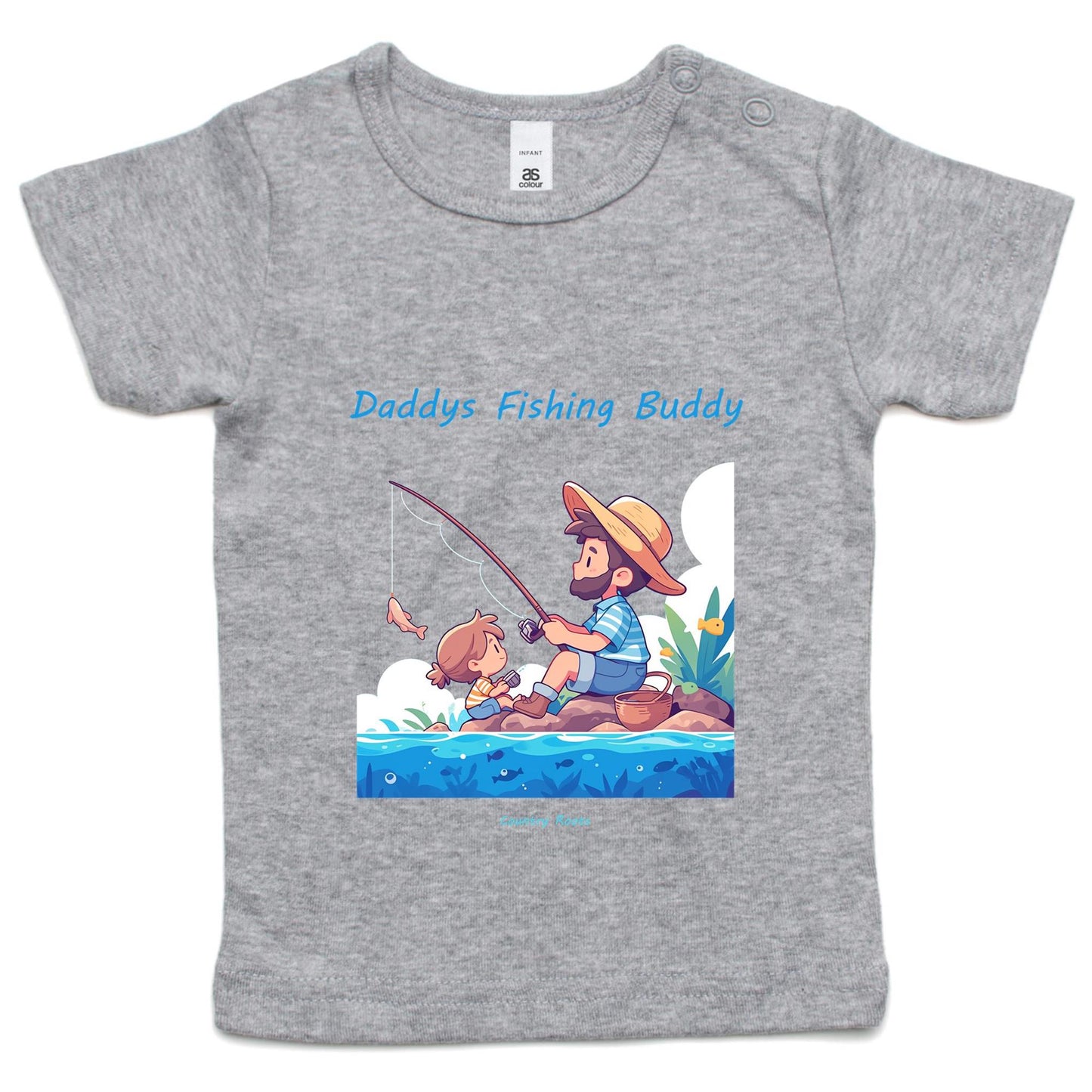 'Daddys Fishing Buddy (Girl)' - Infant Tee