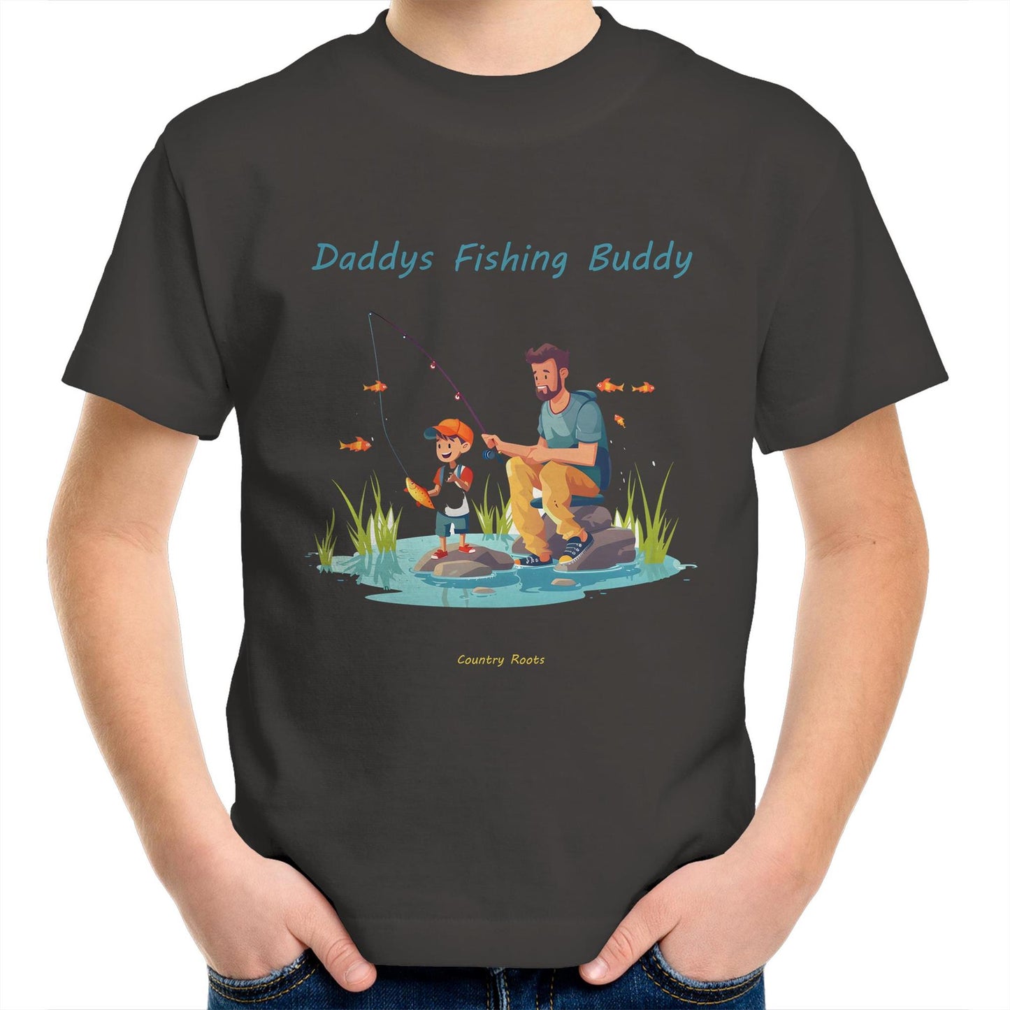 'Fishing Buddy (Boy)' - Youth Tee