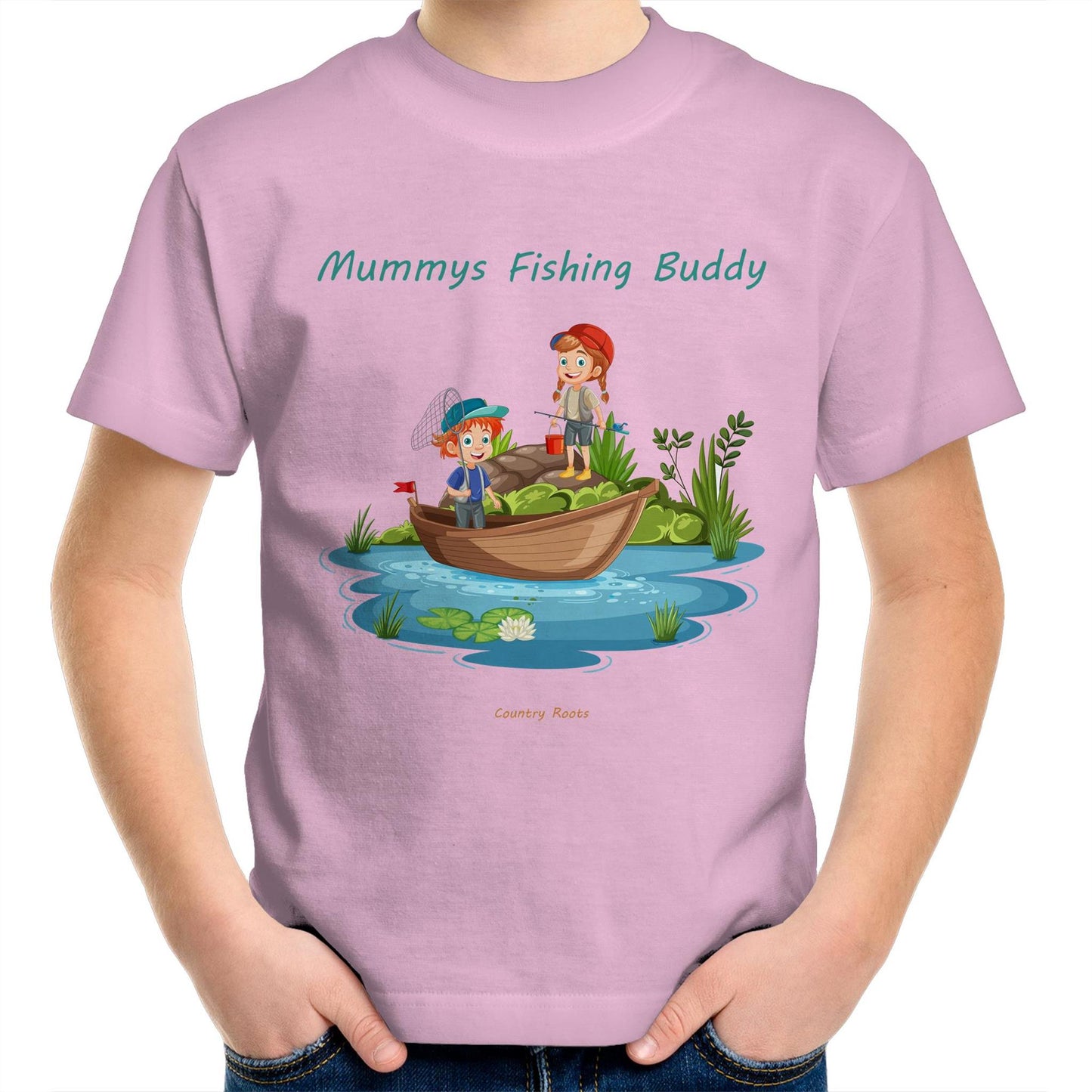 'Mummys Fishing Buddy (Boy)' - Youth Tee