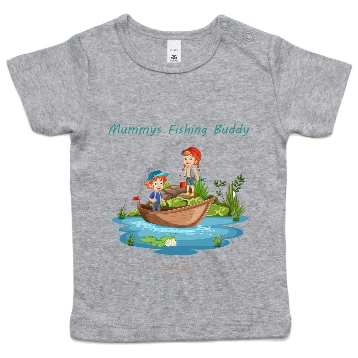 'Mummys Fishing Buddy (Boy)' - Infant Tee