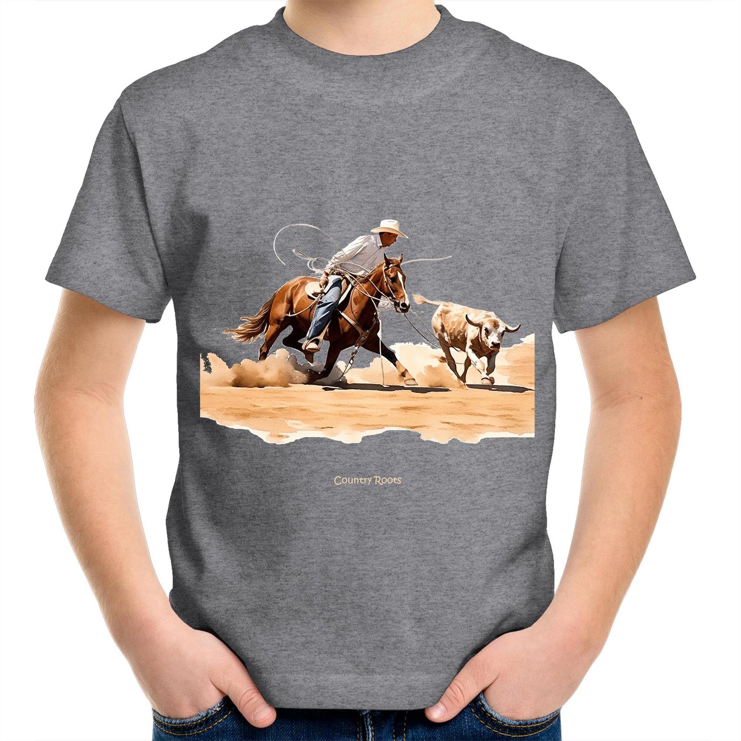 Roping Calves - Youth Tee