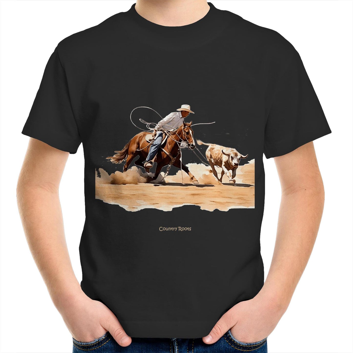 Roping Calves - Youth Tee
