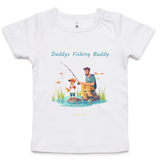 'Daddys Fishing Buddy (Boy)' - Infant Tee