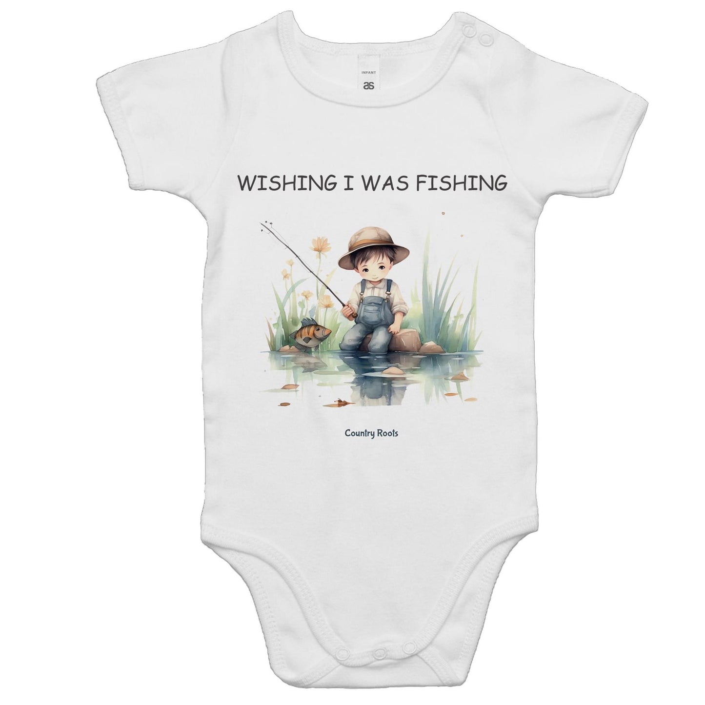 'Wishing I Was' - Baby Onesie
