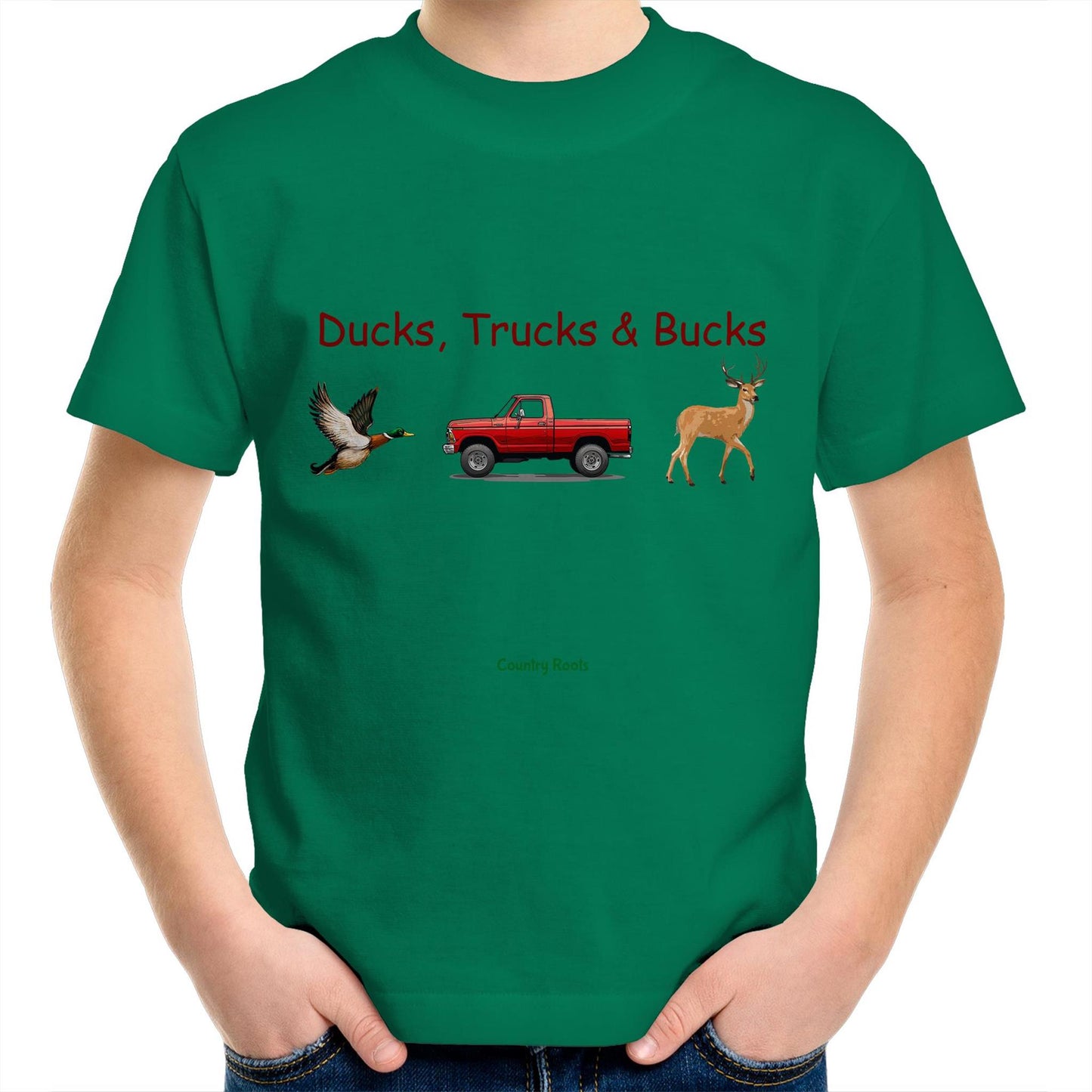'Ducks, Trucks, Bucks' - Youth Tee