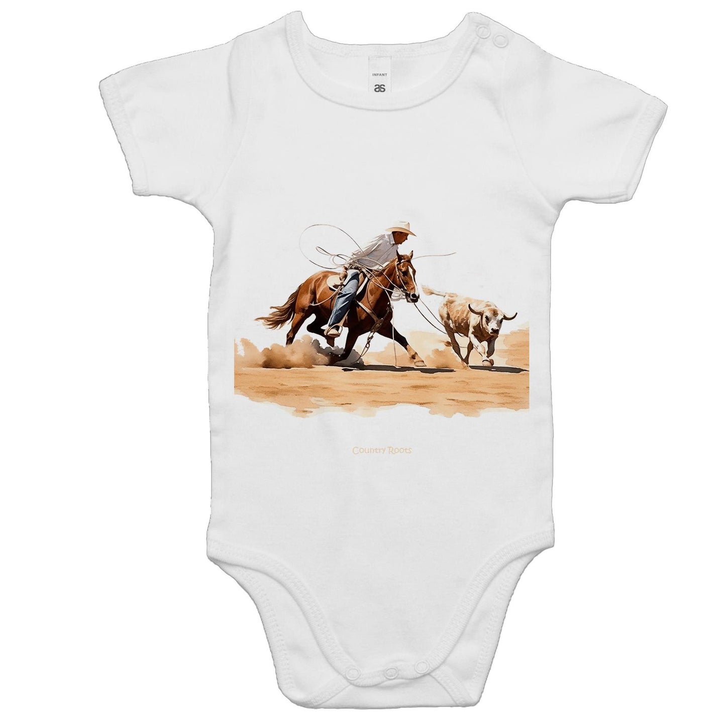 Roping Calves - Baby Onesie