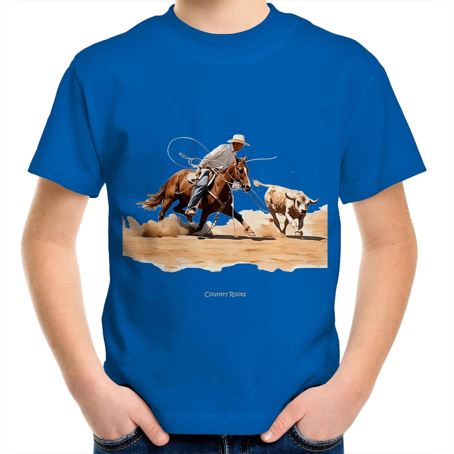 Roping Calves - Youth Tee