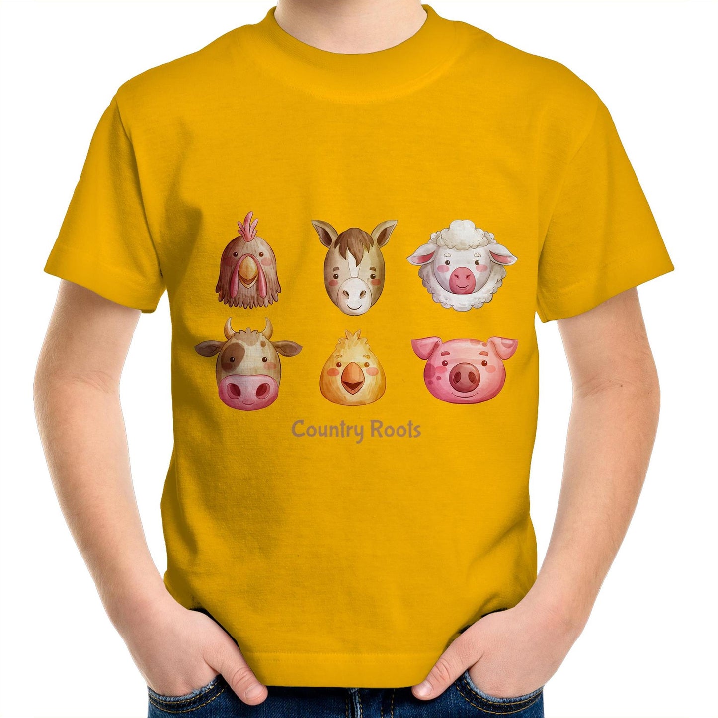 'Farm Faces' - Youth Tee