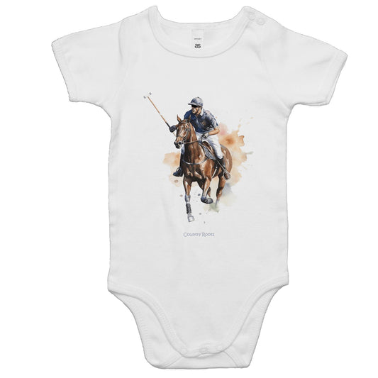 Polo in Motion - Baby Onesie