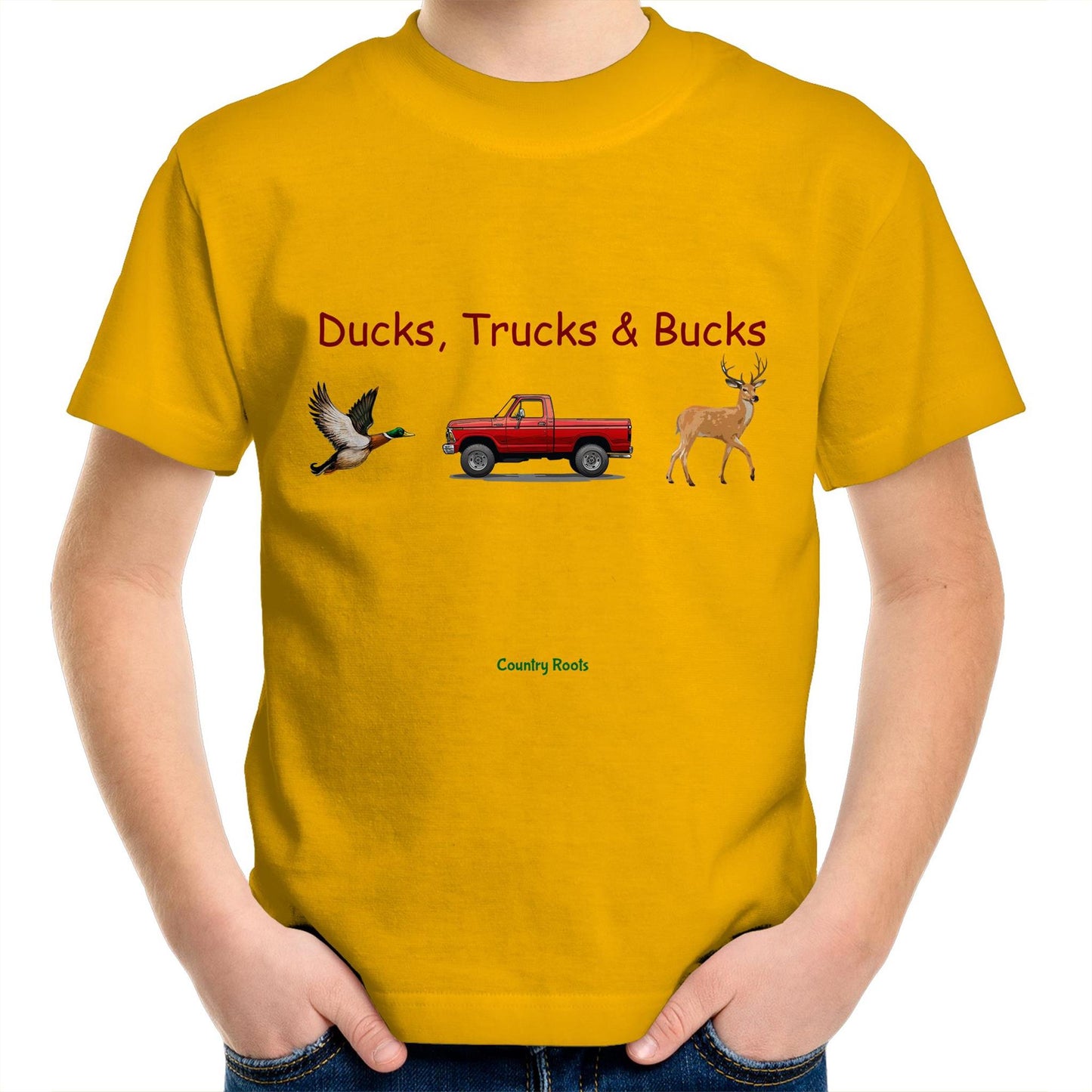 'Ducks, Trucks, Bucks' - Youth Tee