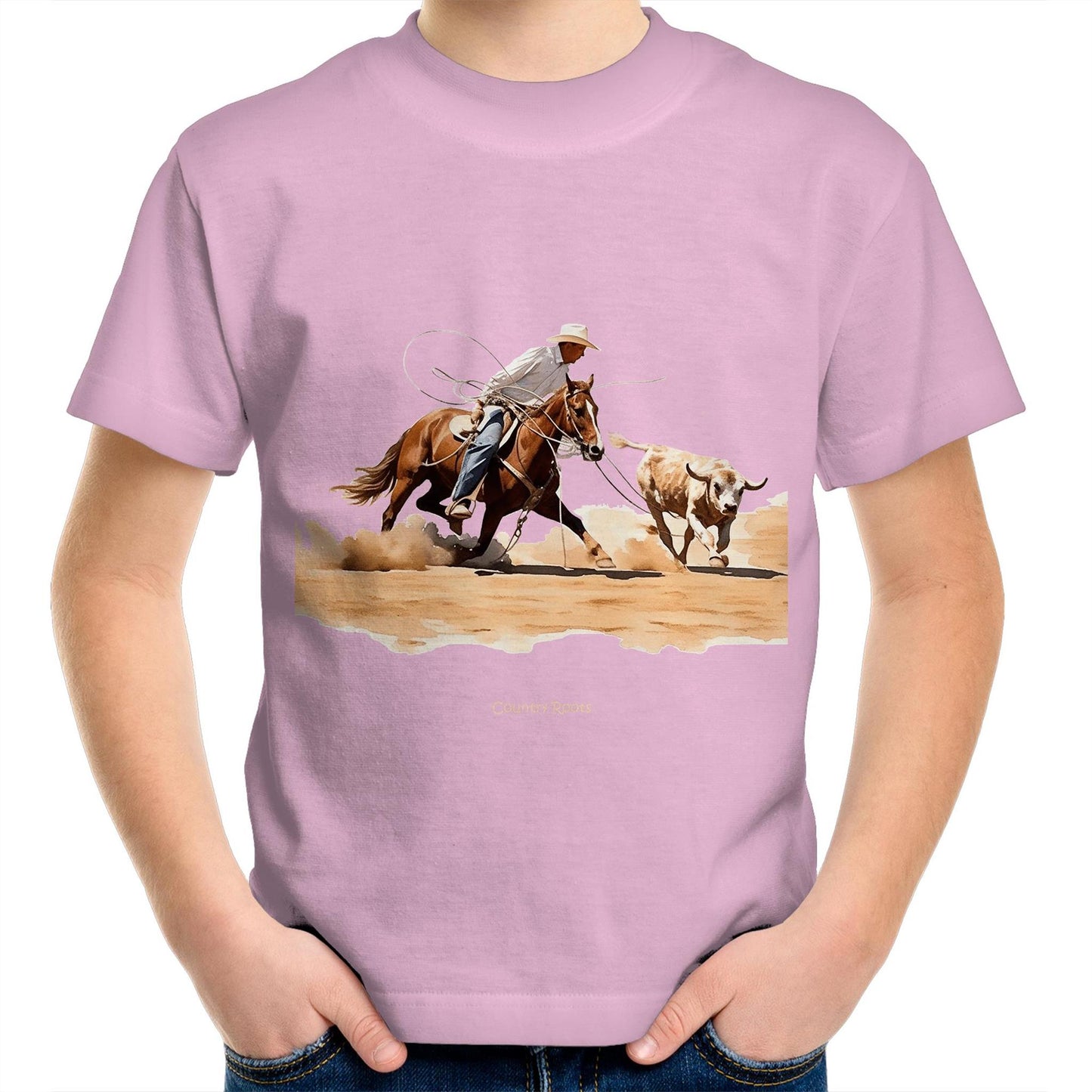 Roping Calves - Youth Tee