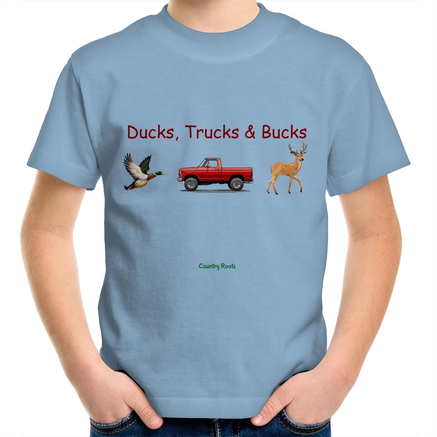 'Ducks, Trucks, Bucks' - Youth Tee