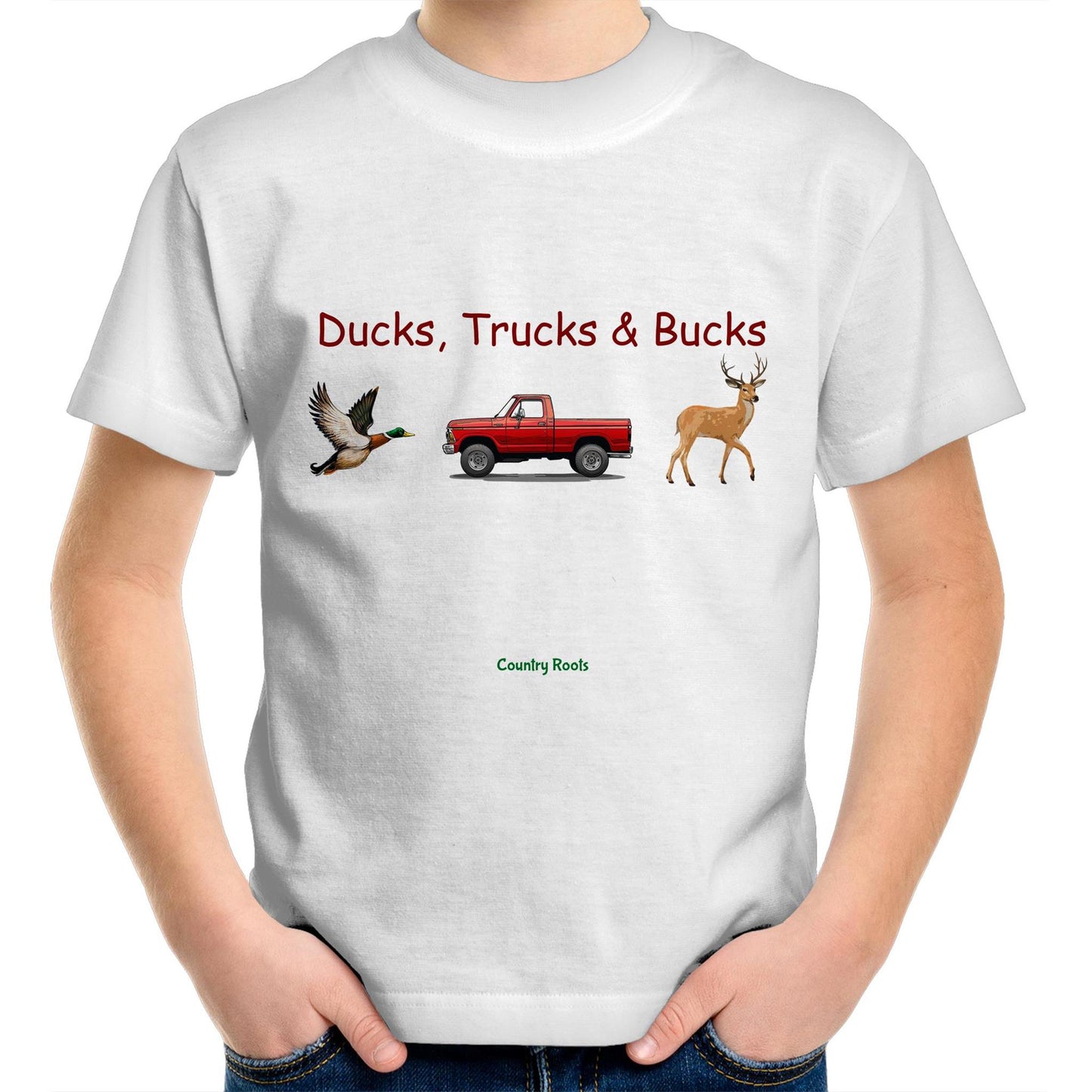 'Ducks, Trucks, Bucks' - Youth Tee