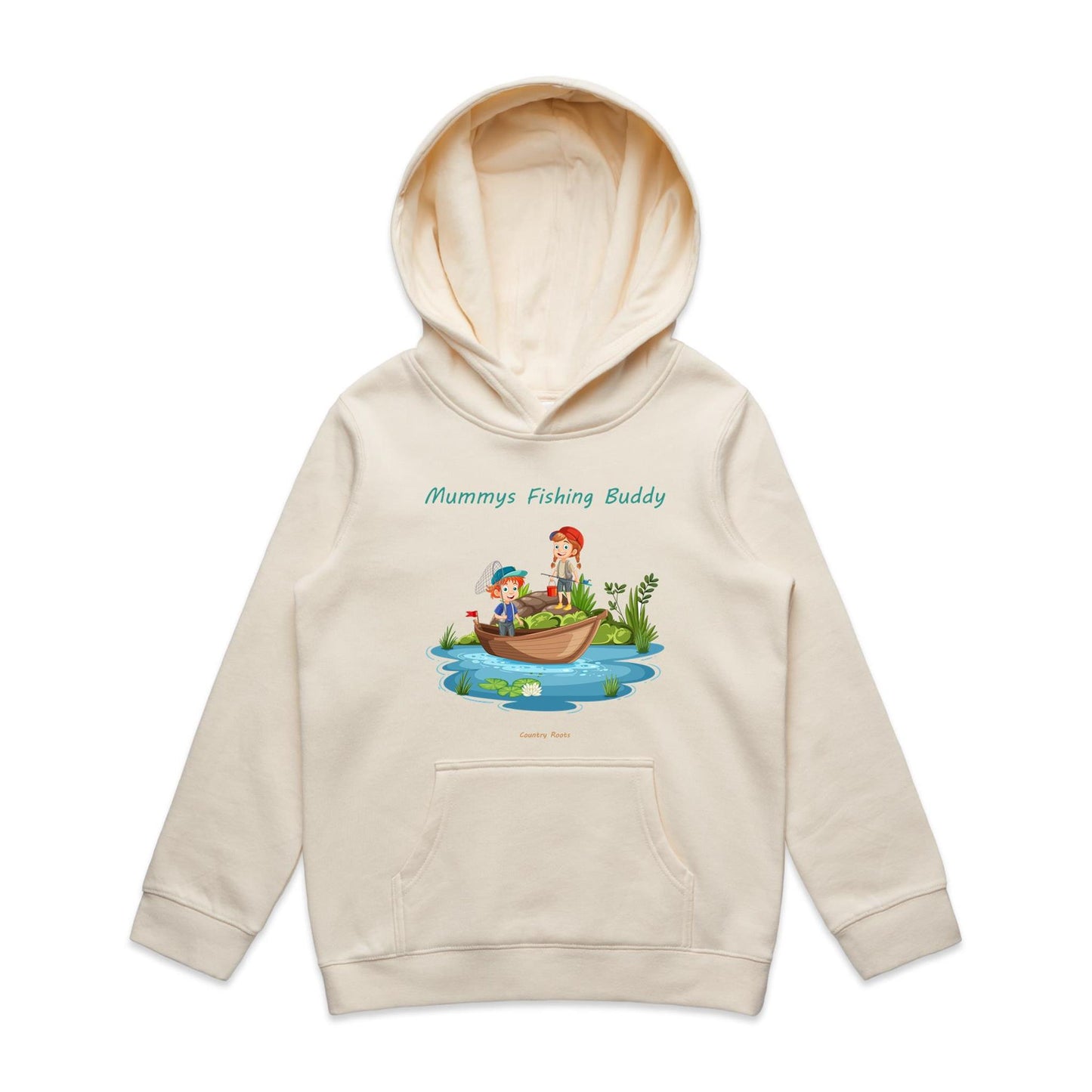 'Mummys Fishing Buddy (Boy)' - Youth Hood