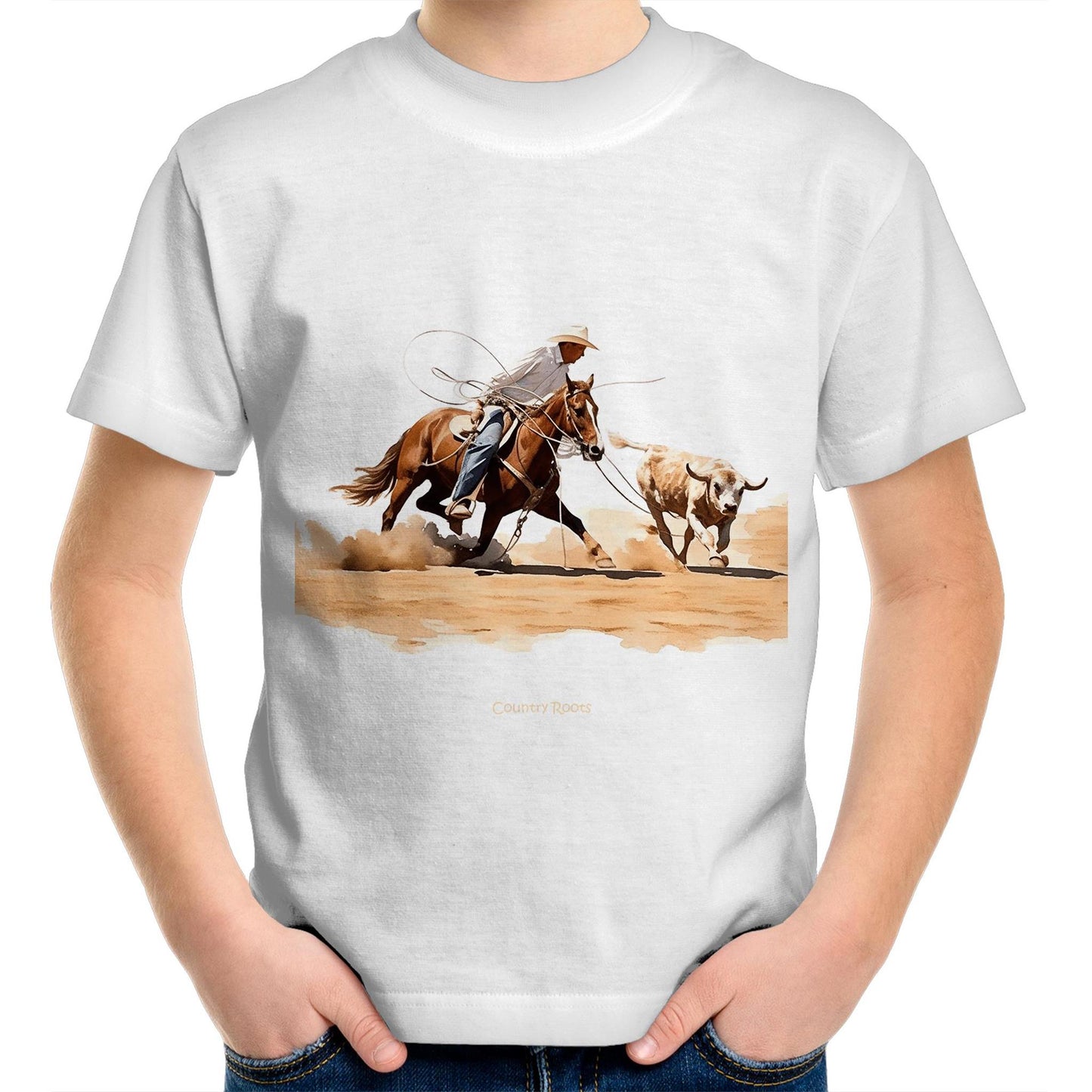 Roping Calves - Youth Tee