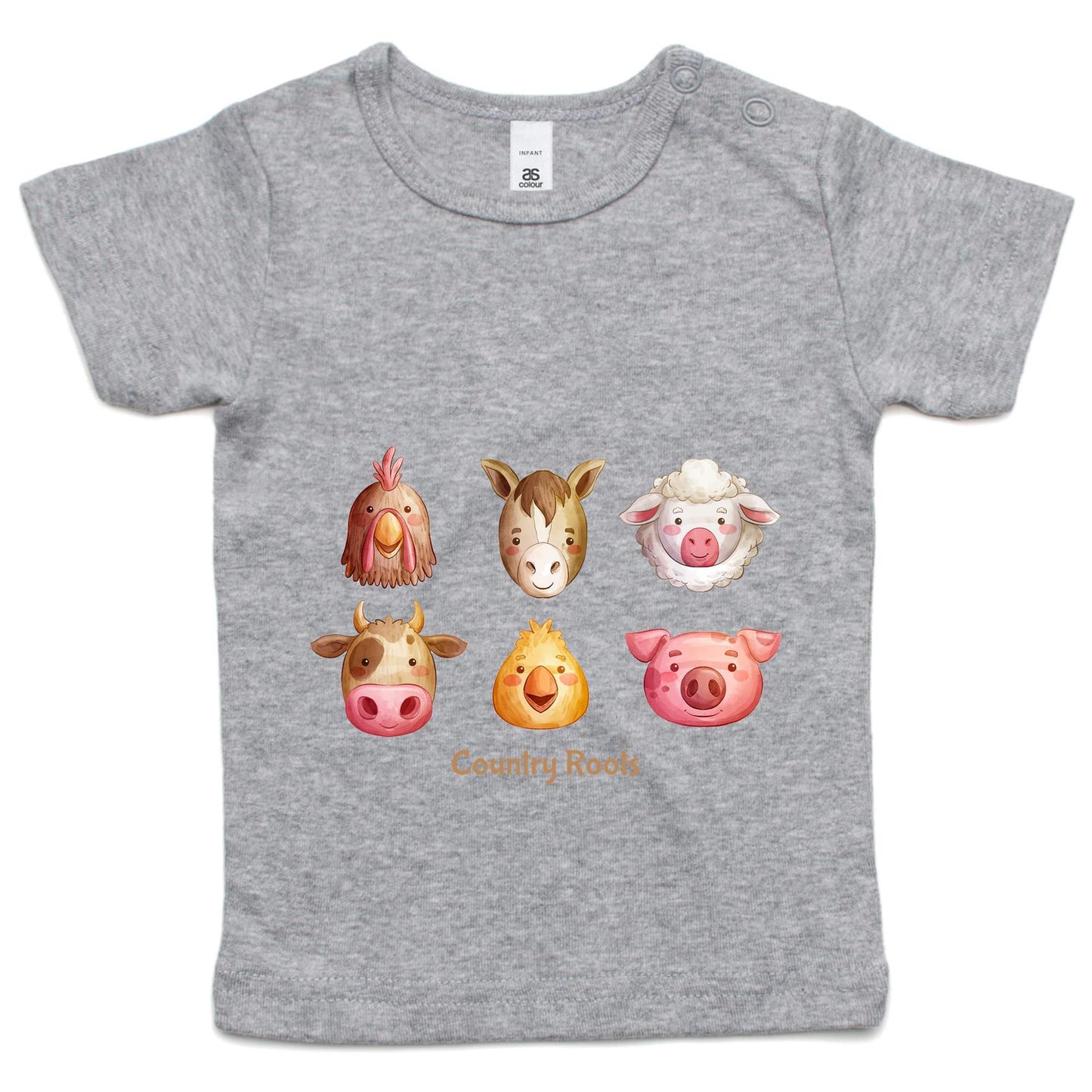 'Farm Faces' - Infant Tee