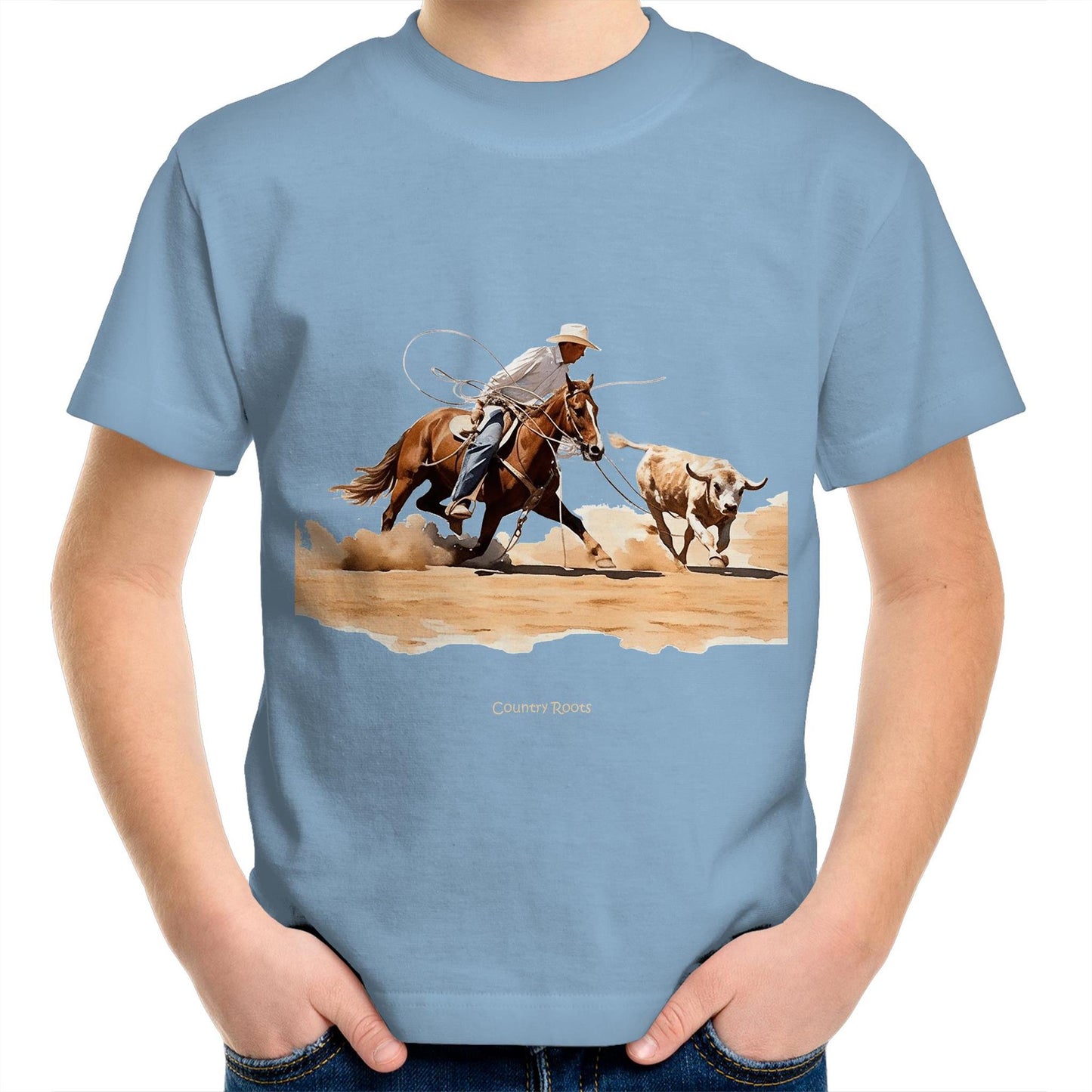 Roping Calves - Youth Tee