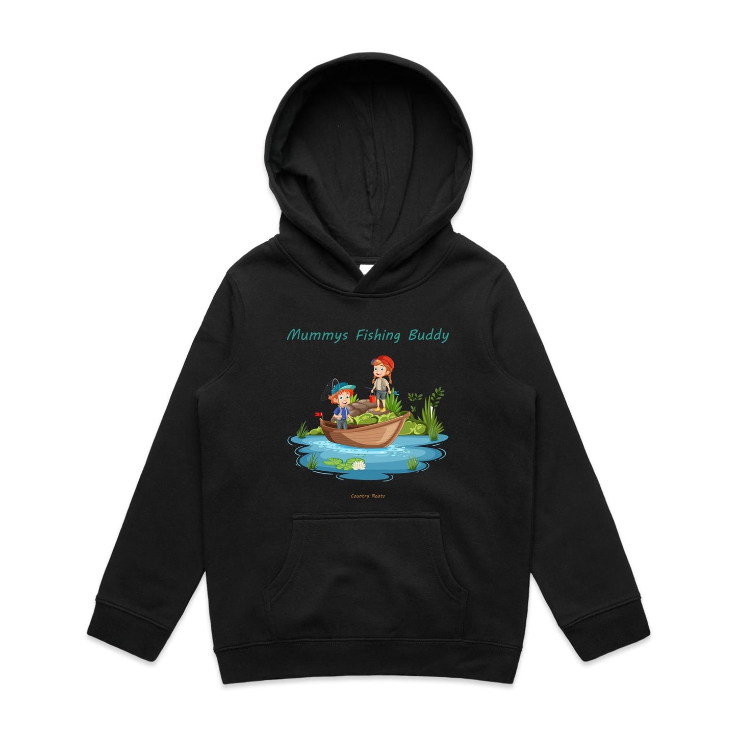 'Mummys Fishing Buddy (Boy)' - Youth Hood