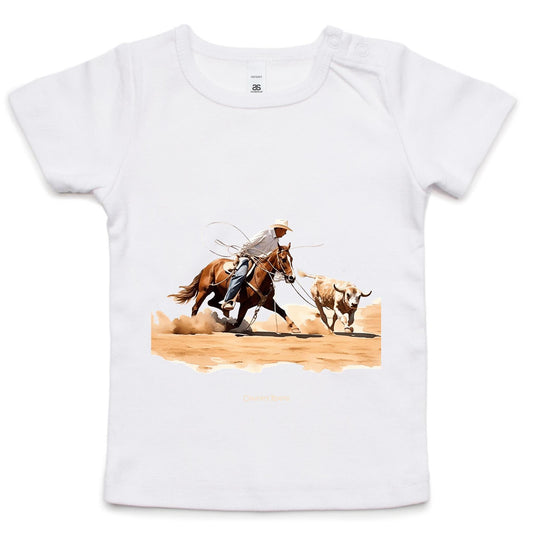 Roping Calves - Infant Tee