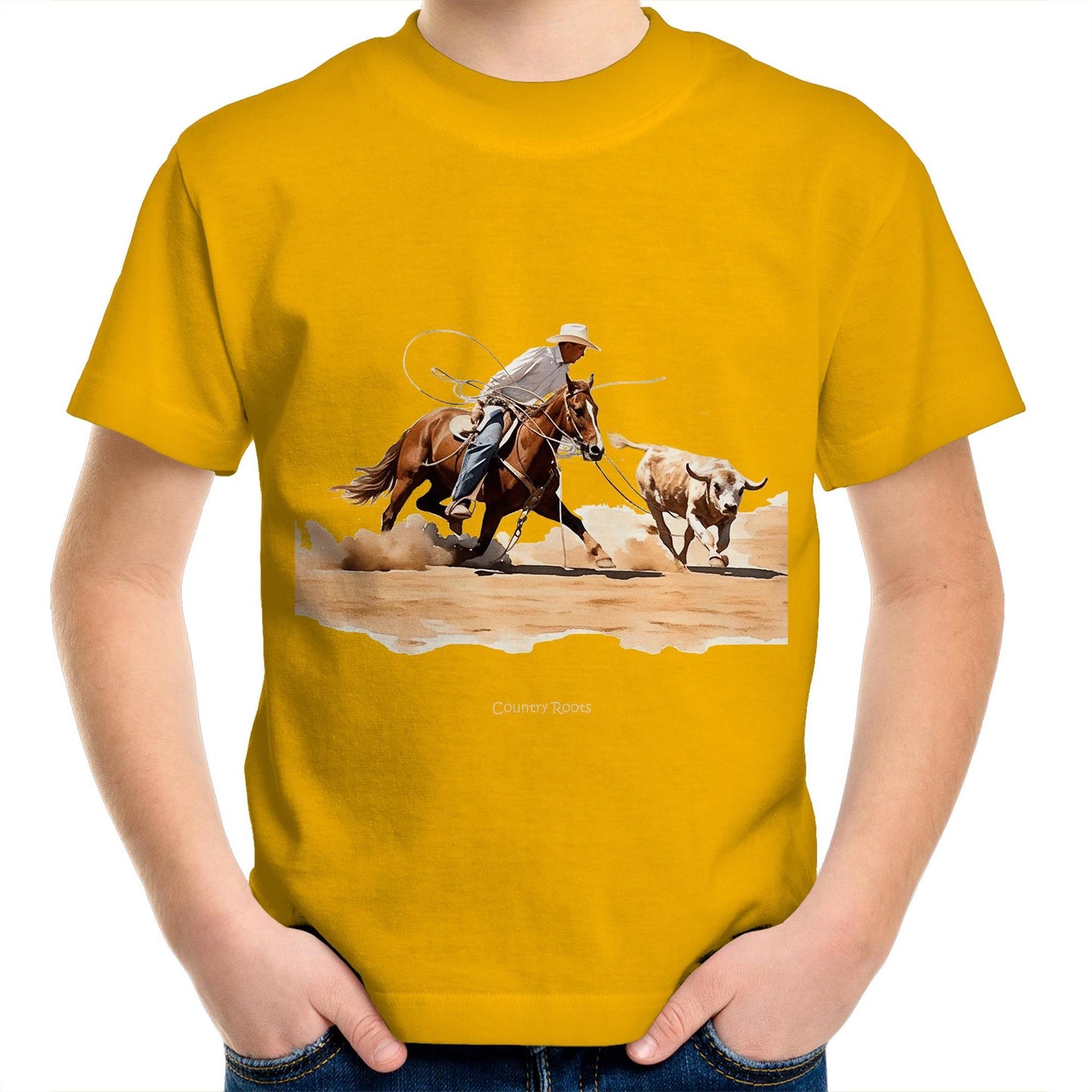 Roping Calves - Youth Tee