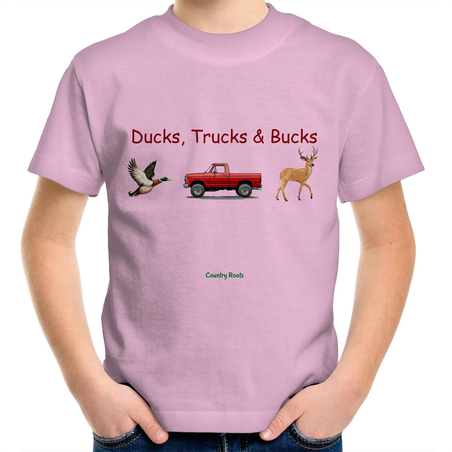 'Ducks, Trucks, Bucks' - Youth Tee