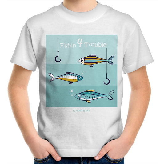 Fishin 4 Trouble - Youth Tee