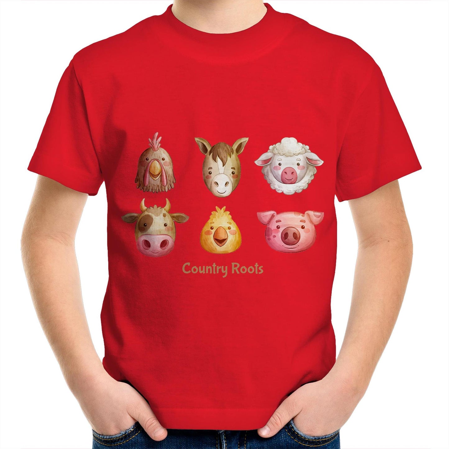 'Farm Faces' - Youth Tee