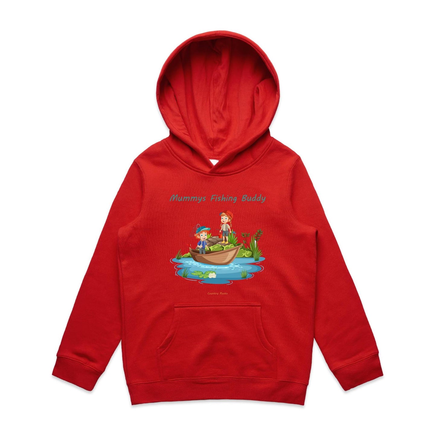 'Mummys Fishing Buddy (Boy)' - Youth Hood