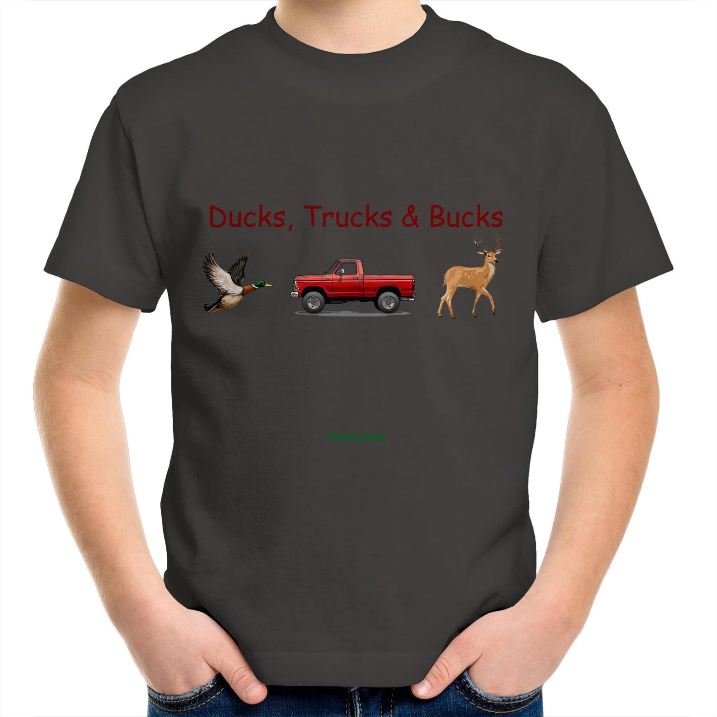 'Ducks, Trucks, Bucks' - Youth Tee