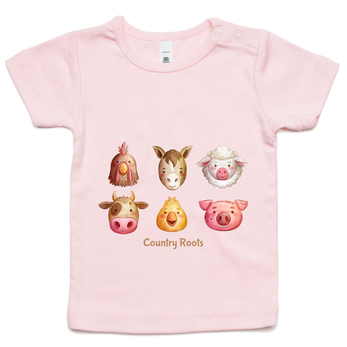 'Farm Faces' - Infant Tee