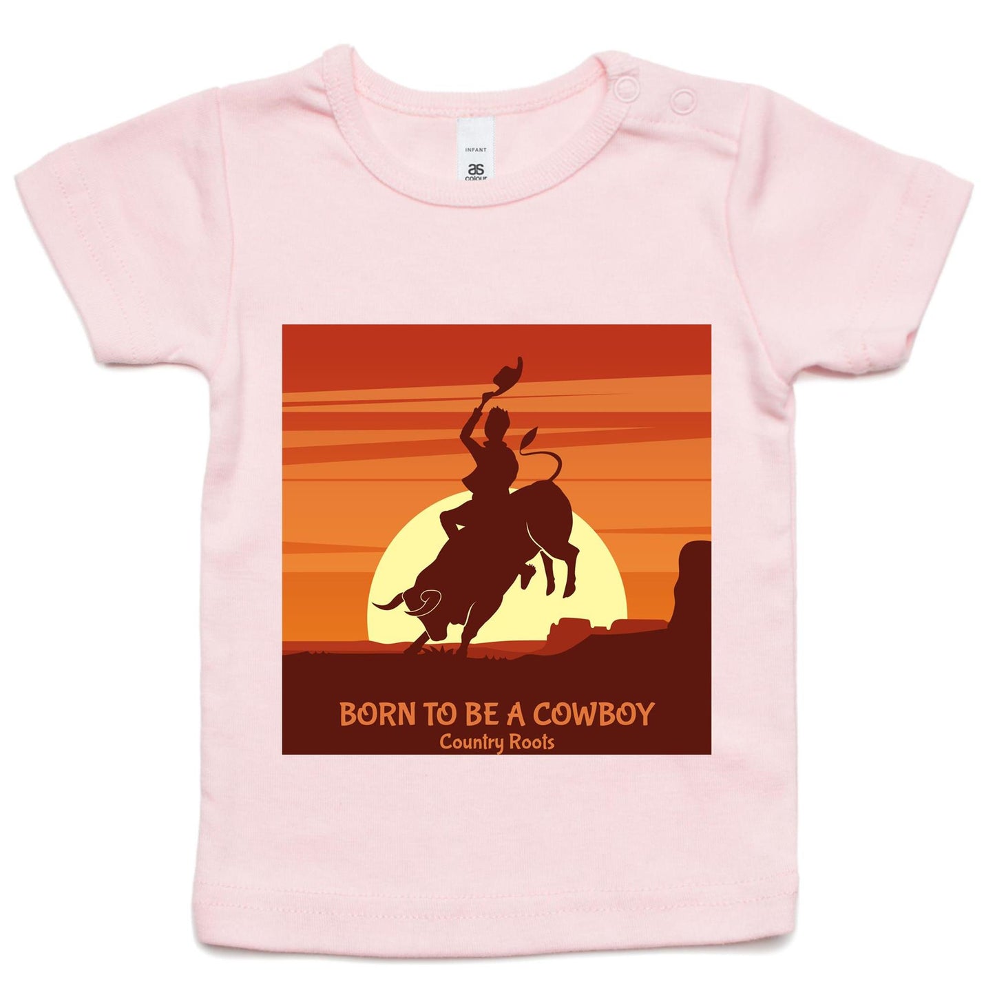 'Born Cowboy' - Infant Tee
