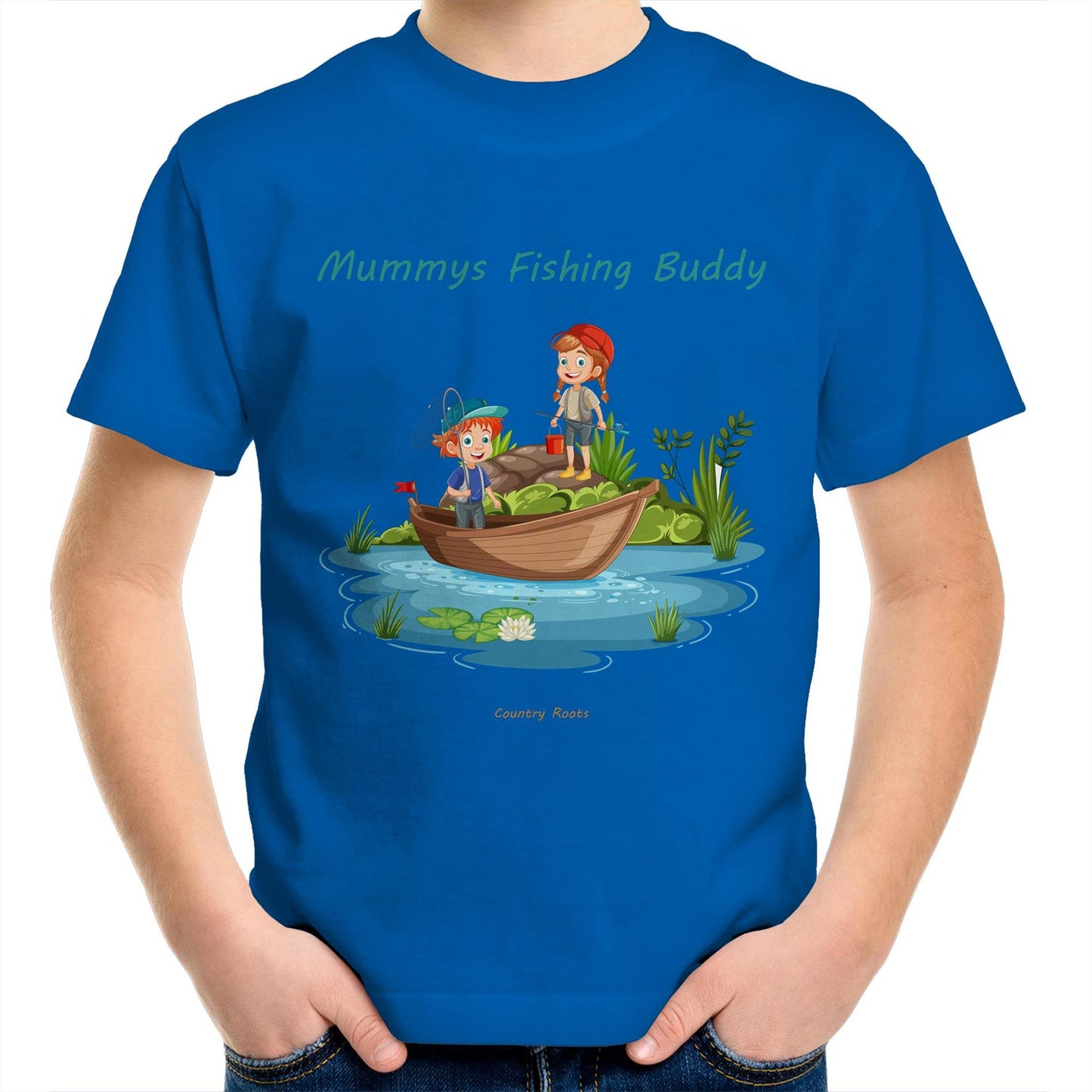 'Mummys Fishing Buddy (Boy)' - Youth Tee