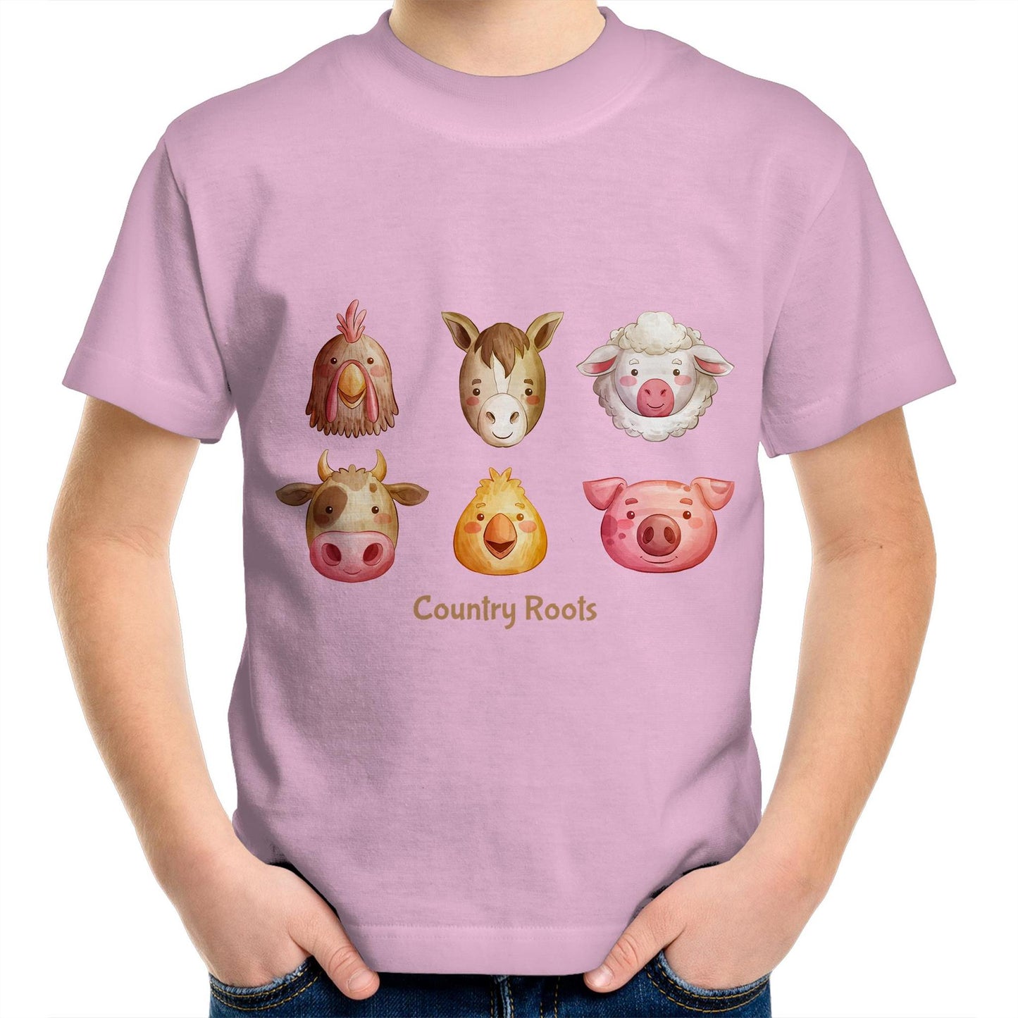 'Farm Faces' - Youth Tee