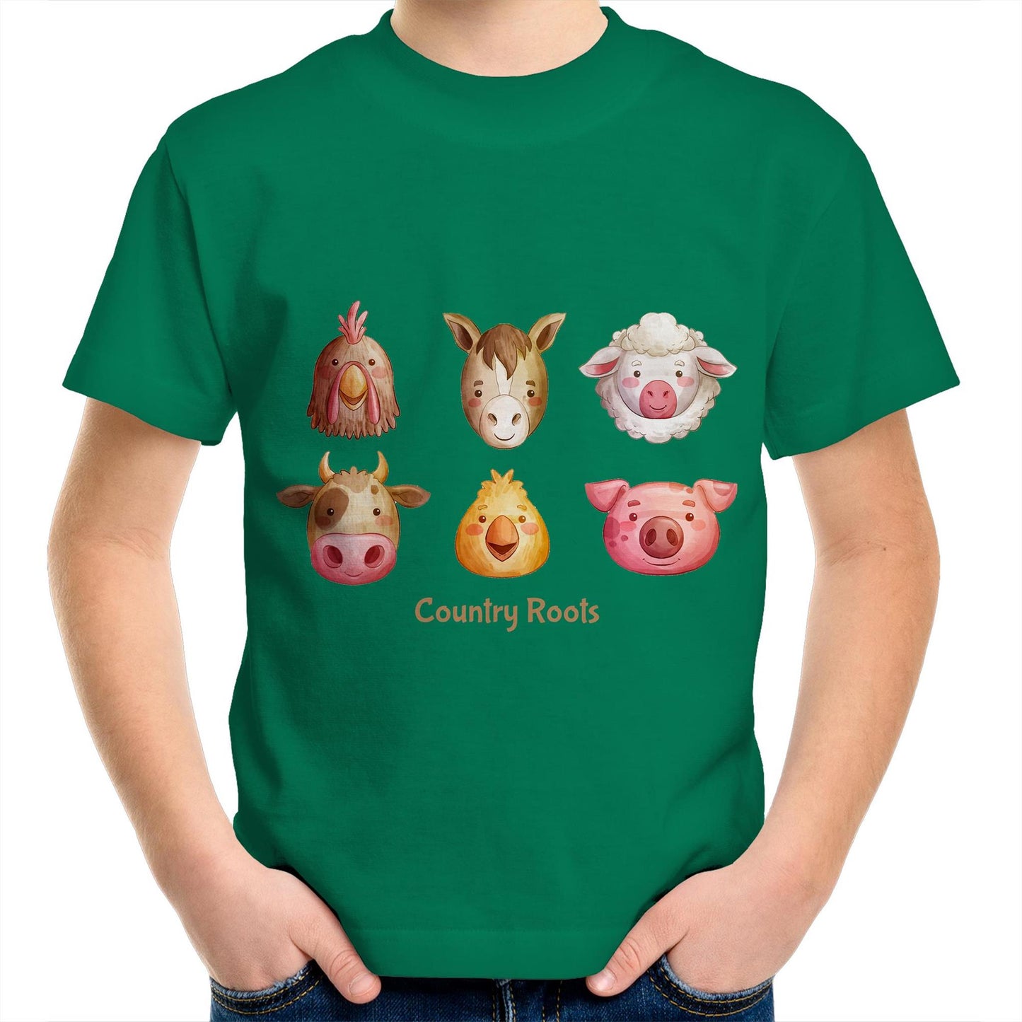 'Farm Faces' - Youth Tee