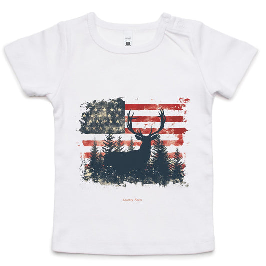 'American Deer' - Infant Tee