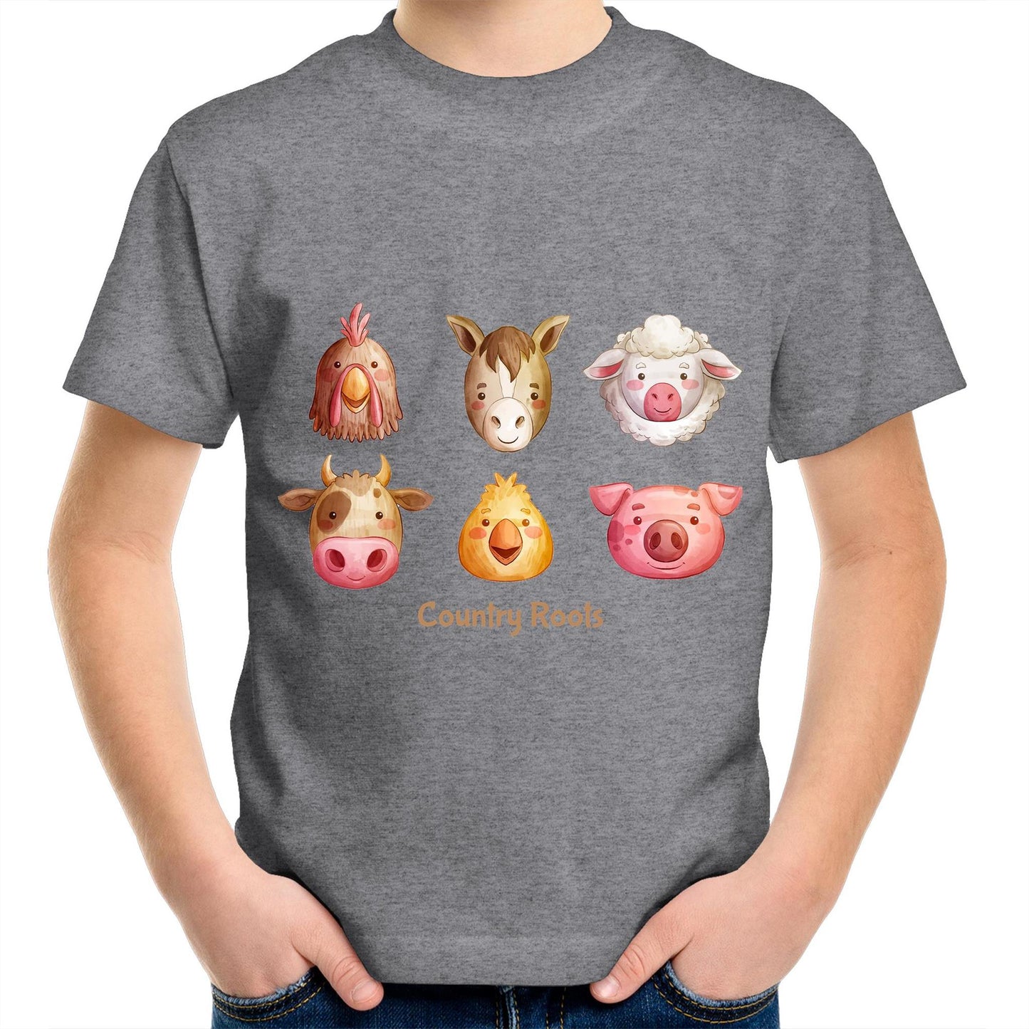 'Farm Faces' - Youth Tee