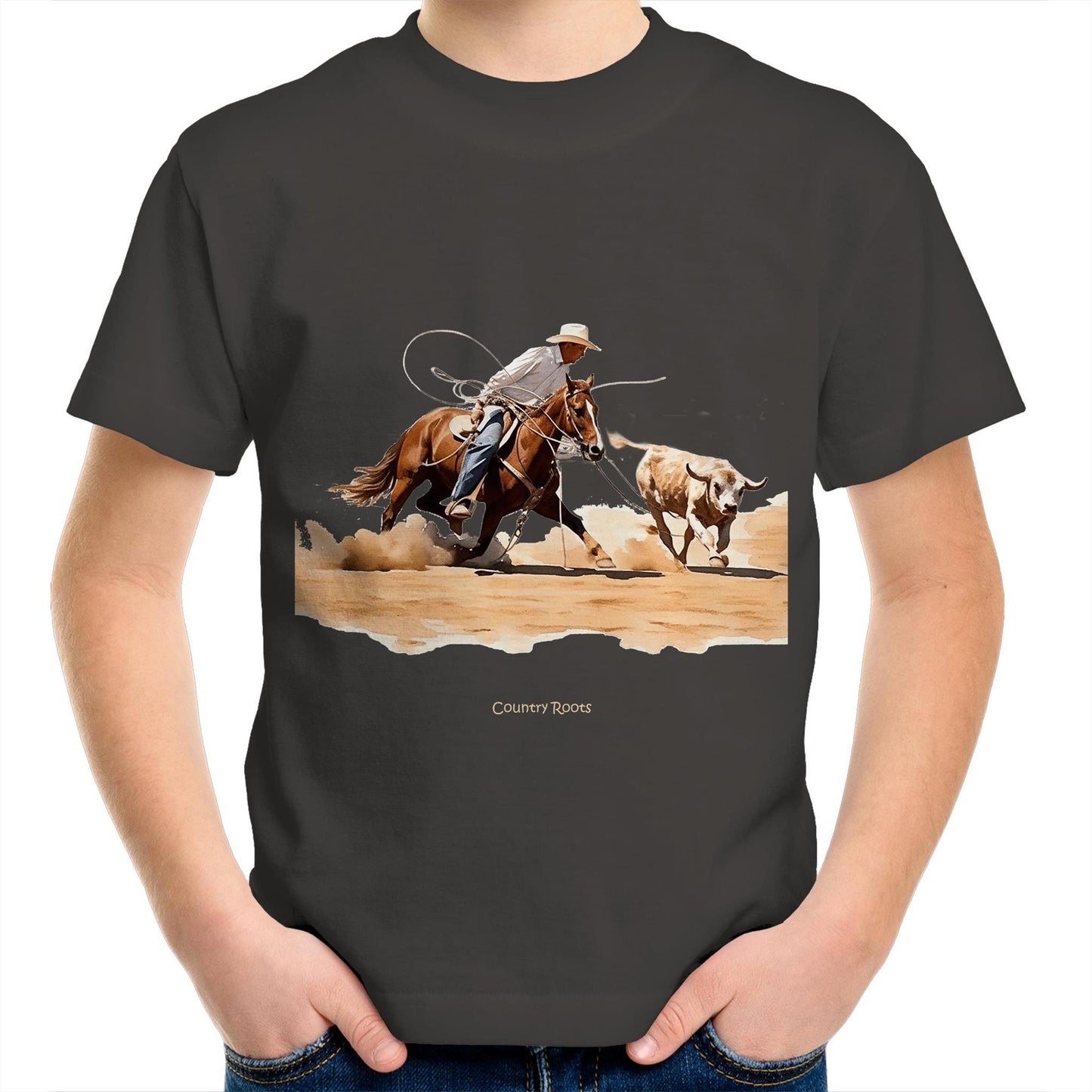 Roping Calves - Youth Tee