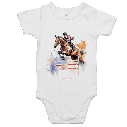 Clear Rounds - Baby Onesie