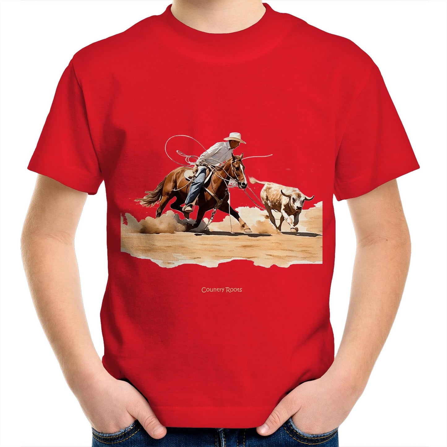Roping Calves - Youth Tee